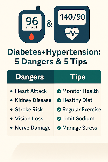 Diabetes and Hypertension: The Twin Threats to Your Heart and Kidneys