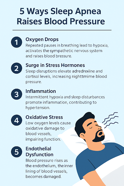 Sleep Apnea and Hypertension: The Hidden Nighttime Risk