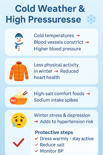 Cold Weather and Hypertension: Why Blood Pressure Rises in Winter