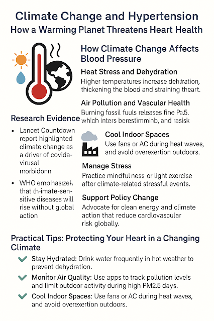 Climate Change and Hypertension: How a Warming Planet Threatens Heart Health