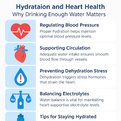 Hydration and Heart Health: Why Drinking Enough Water Matters